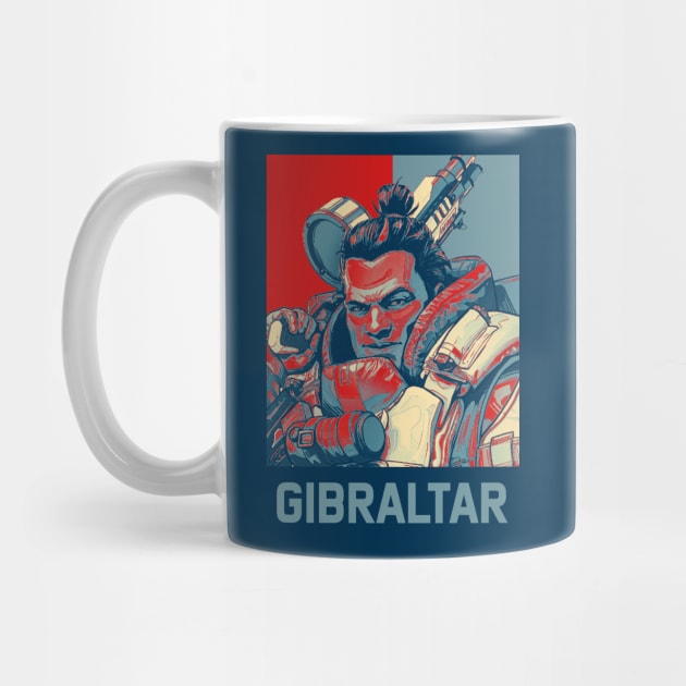 Gibraltar apex legends by mrcatguys